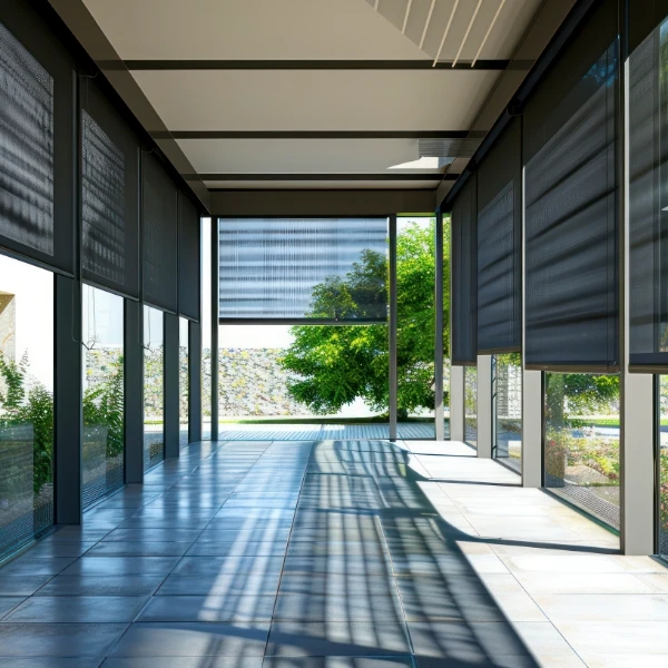 exterior roller shades