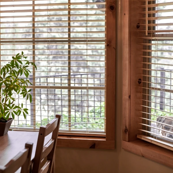 wood blinds