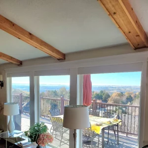 Roller Blinds living room interior